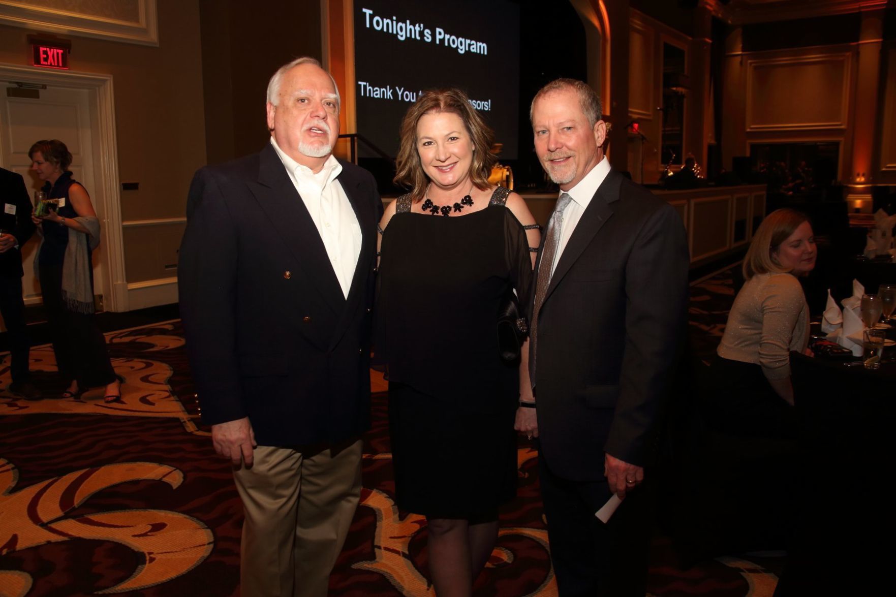 Chris White, Tami and Craig Looney